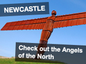 check out the Angels of the North from £55pp
